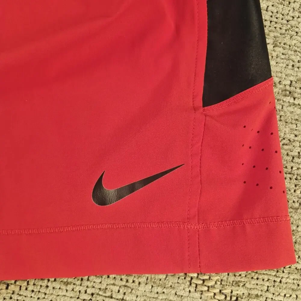 Vintage Rutgers Shorts Men’s 3XL Red Nike Swoosh Basketball Team Issued